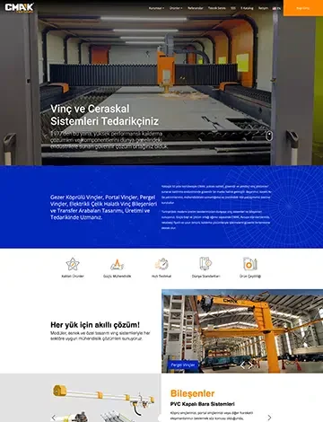 Cmak web tasarım projesi