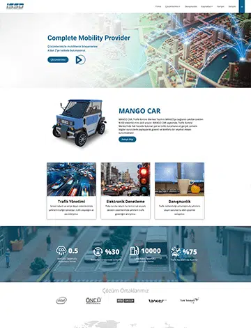 ISSD web tasarım projesi