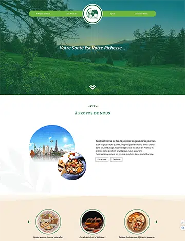 bio world delicat web tasarım