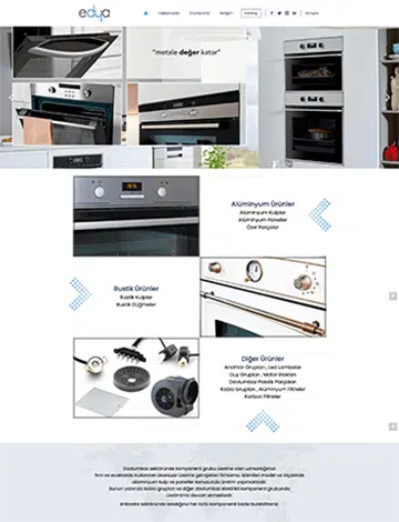 edya elektronik kurumsal web tasarım