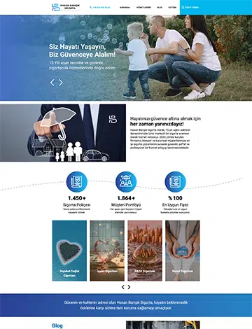 hb sigorta web tasarım