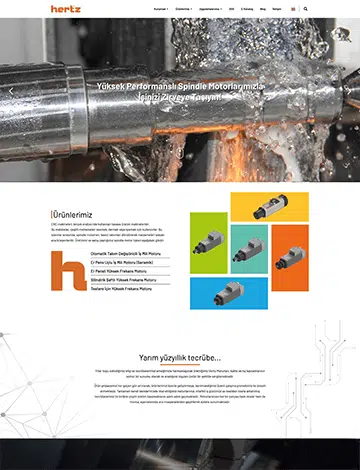 hertz motor web tasarım