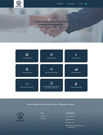 hr act web tasarım