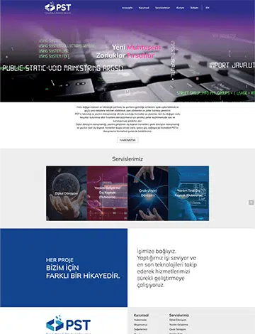 pst danışmanlık web tasarım