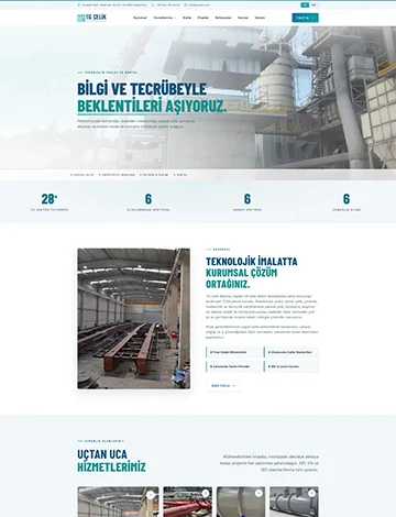 tg çelik web tasarım izmir