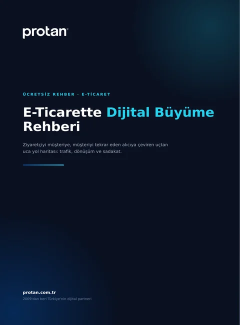 E-Ticarette Dijital Büyüme Rehberi kapak