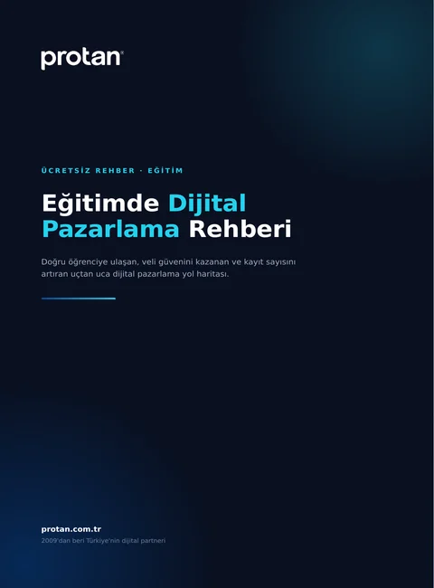Eğitimde Dijital Pazarlama Rehberi kapak