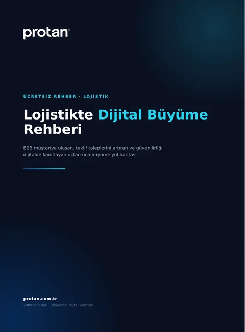 Lojistikte Dijital Büyüme Rehberi kapak