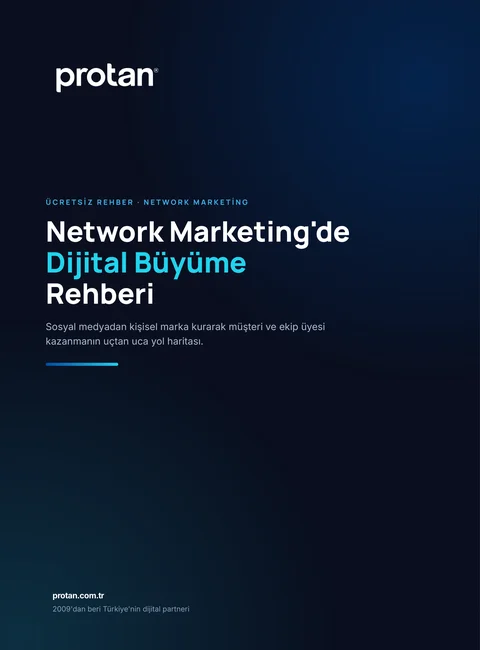 Network Marketing'de Dijital Büyüme Rehberi kapak