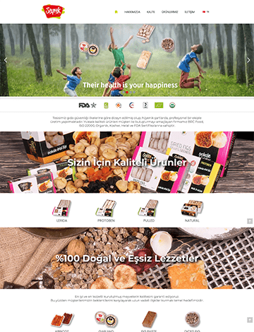 seyrek food web tasarım