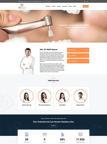 mb clinica web tasarım