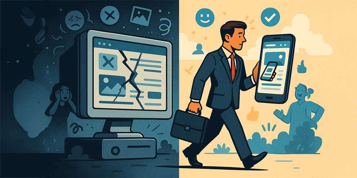 Mobil Uyumlu Olmayan Web Sitesi = Kayıp Müşteri